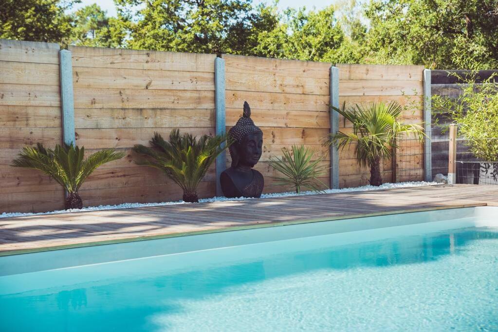 Frenchy Home☆ Piscine ☆Spa☆ Bassin D'Arcachon Mios Extérieur photo
